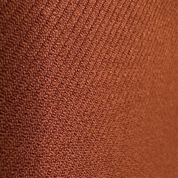 NEW Ann Taylor Skirt Patch Pocket Burnt Orange Boho 70's Stretch Size 6P - Picture 4 of 11